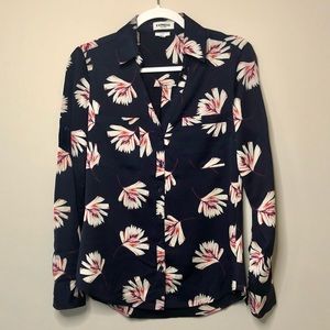 Express Satin Portofino Shirt Slim